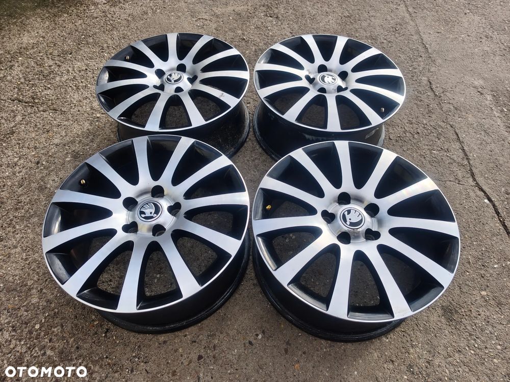 5x112 Felgi Aluminiowe Alufelgi Oryginalne 17 Koła 5L0 SKODA OCTAVIA II III IV 2 3 4 SUPERB YETI KODIAQ KAROQ Legnica ALU-RAD VW SEAT AUDI - 2