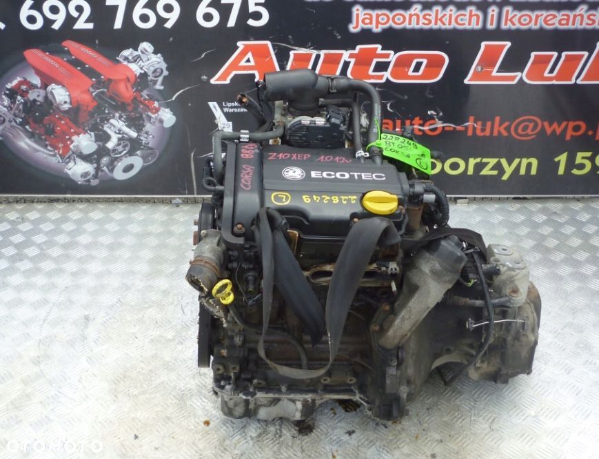 SILNIK OPEL CORSA 1.0 12V Z10XEP 98 TYS - 1