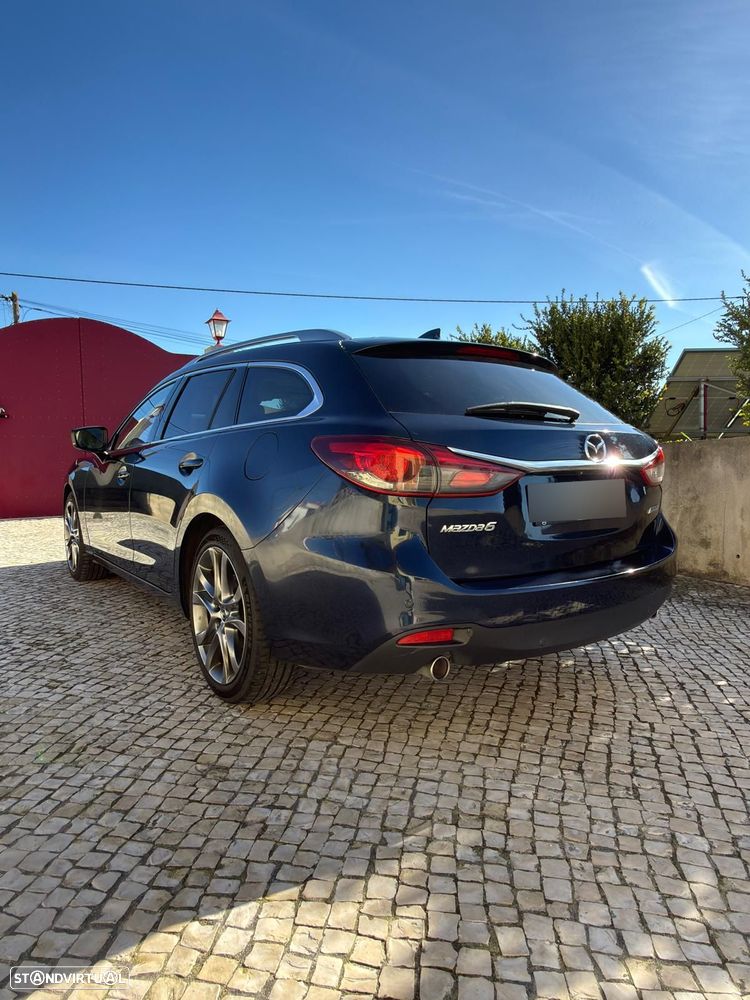 Mazda 6 M6 2.2 SKY-D Excellence AT P.Leather White+Cruise Pack+TAE+Navi - 4