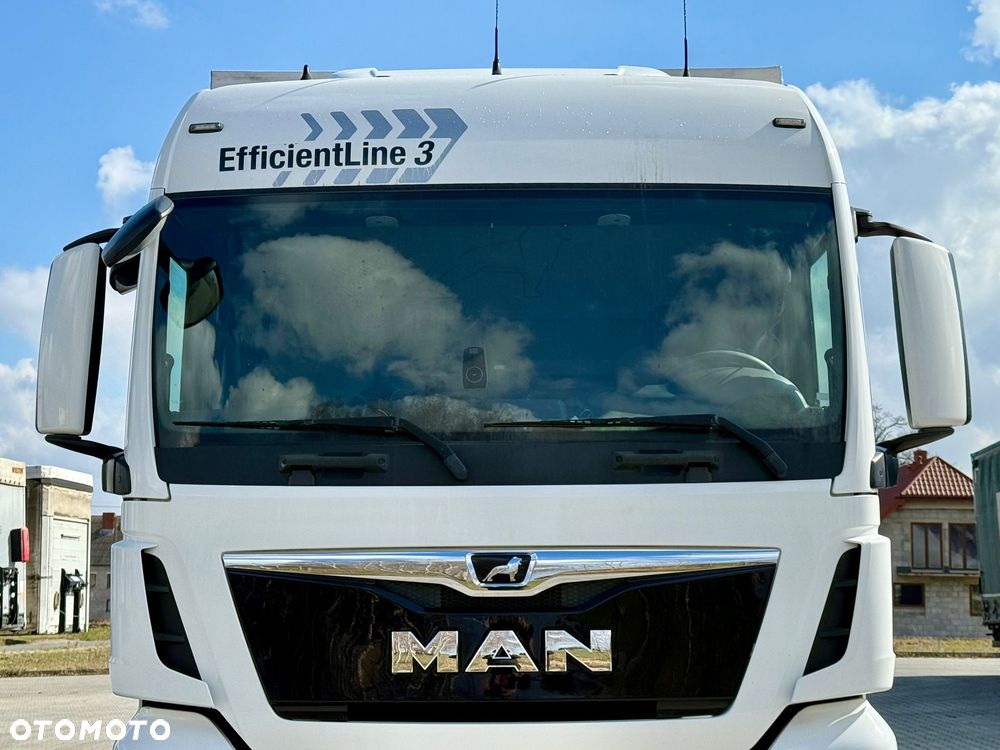 MAN TGX 26.460 / FIRANKA / 23 EUROPALETY / 6x2 / ZSUWANY DACH / PODNOSZONA OŚ / 2019 ROK / SYPIALKA / AUTOMAT / EURO 6 / 12 870 KG ŁADOWNOŚCI - 12