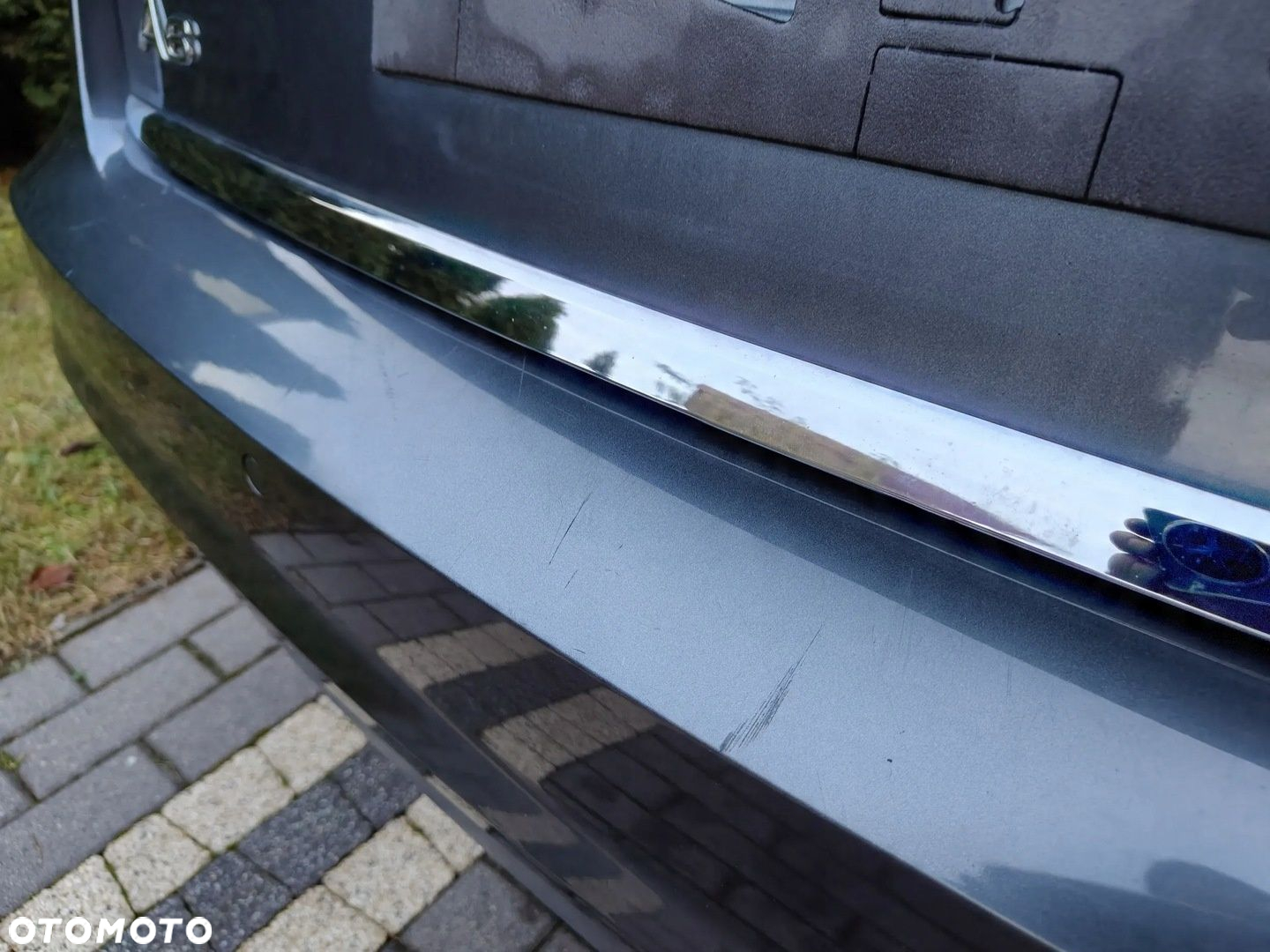 AUDI A6 S6 C7 4G LIFT 15-18 KOMBI AVANT ZDERZAK TYŁ TYLNY LZ7S DAYTONA GRAY - 10