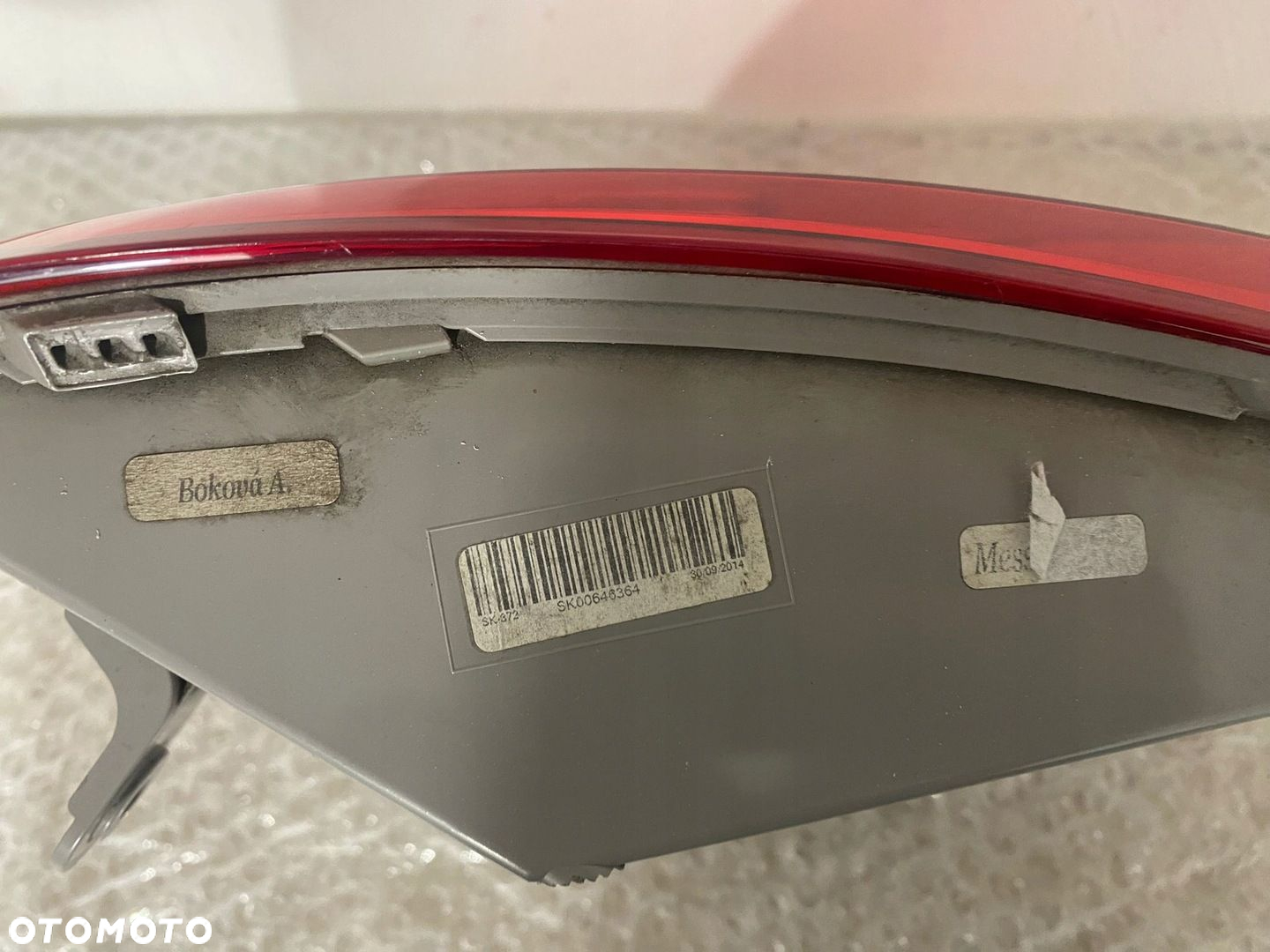 Skoda Octavia III kombi lampa tylna lewa led ladna - 4