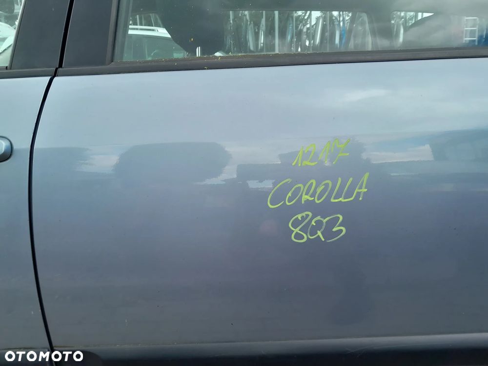 TOYOTA COROLLA E12 KOMBI DRZWI LEWE TYLNE LEWY TYŁ KOLOR: 8Q3 - 2