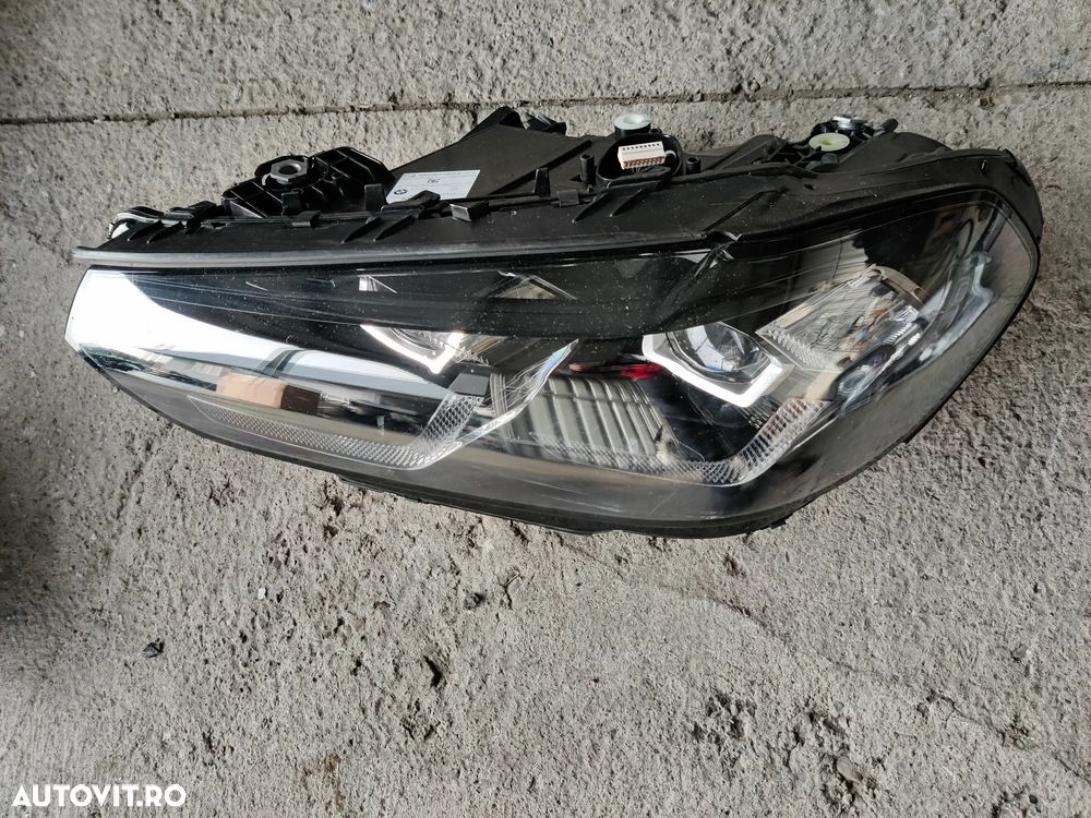 Far Stanga fata Full led adaptive BMW LED OEM Europa BMW X3 G01 X4 G02 2023 Facelift 5A29205-10LL - 4