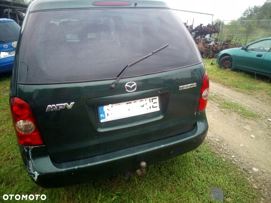 Mazda MPV 99-06 szyba tylna tył w klapie - 2