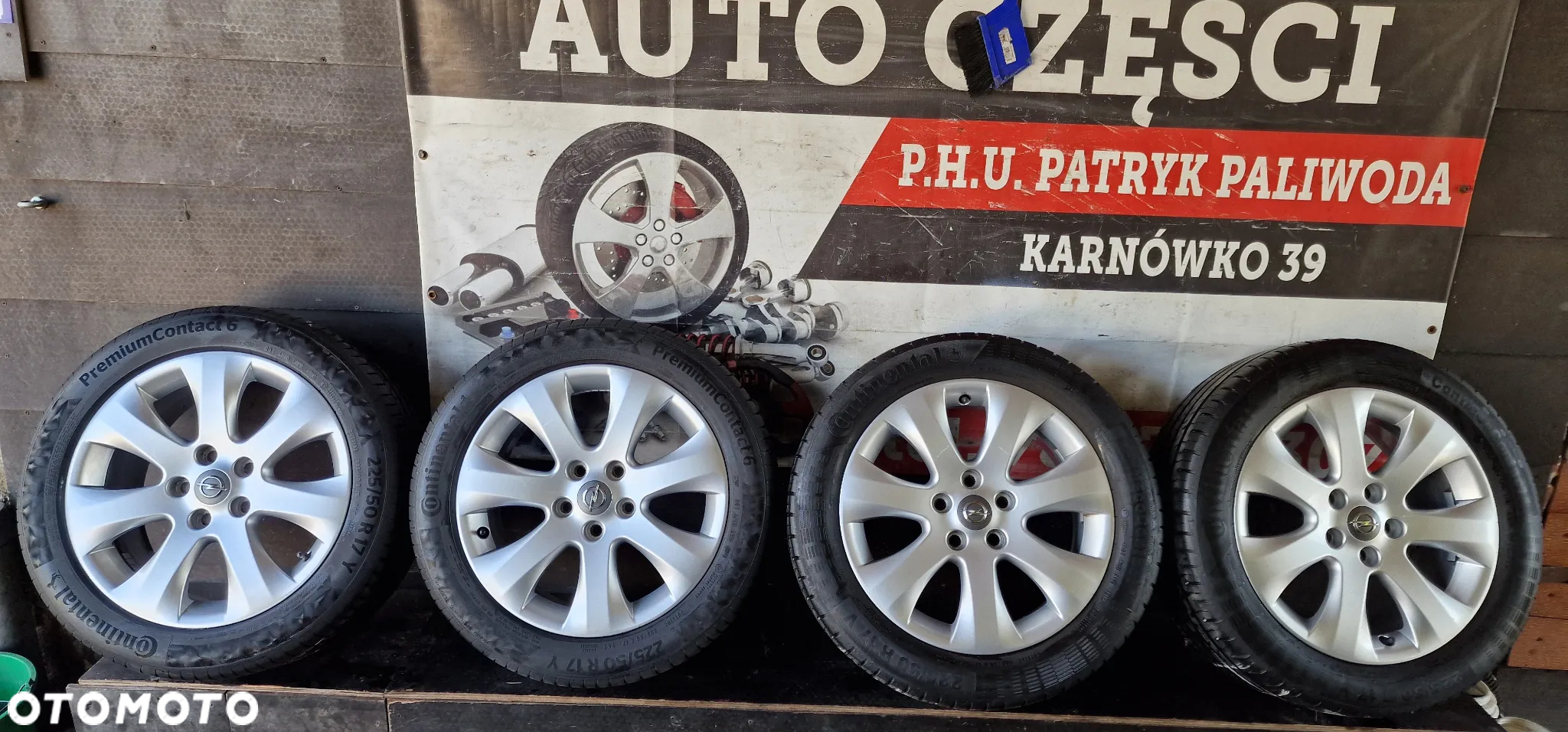 Alufelgi OPEL ASTRA J MOKKA 5X115 R17 ET44 225/50 R17 - 11