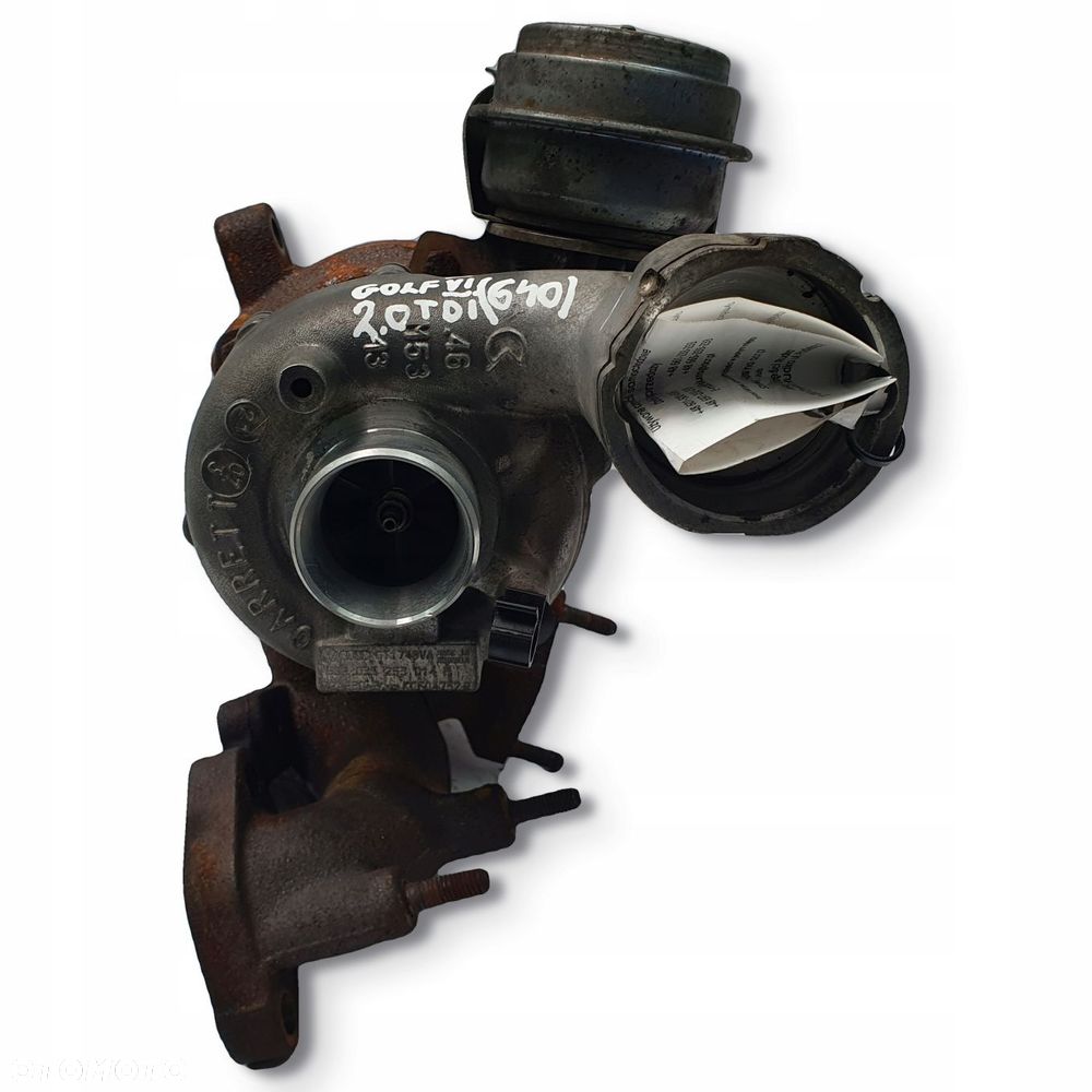 TURBOSPRĘŻARKA VW Golf VI 2.0 TDI turbo 03G253014H - 2