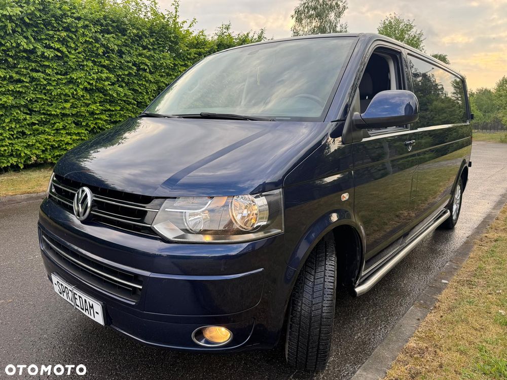 Volkswagen TRANSPORTER T5 L2H1 LIFT Długi Klima Elektryka Tempomat Furgon 3os. Rury Hak Pdc - 20