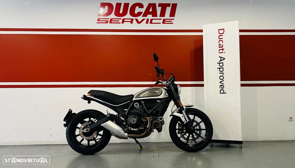 Ducati Scrambler ICON 800 SILVER ICE - 4