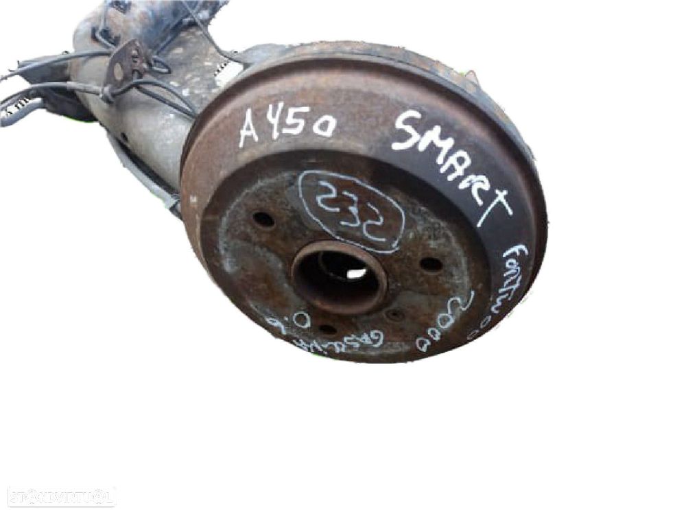 Eixo Traseiro Tambor / Poli Smart City-Coupe (450) - 2