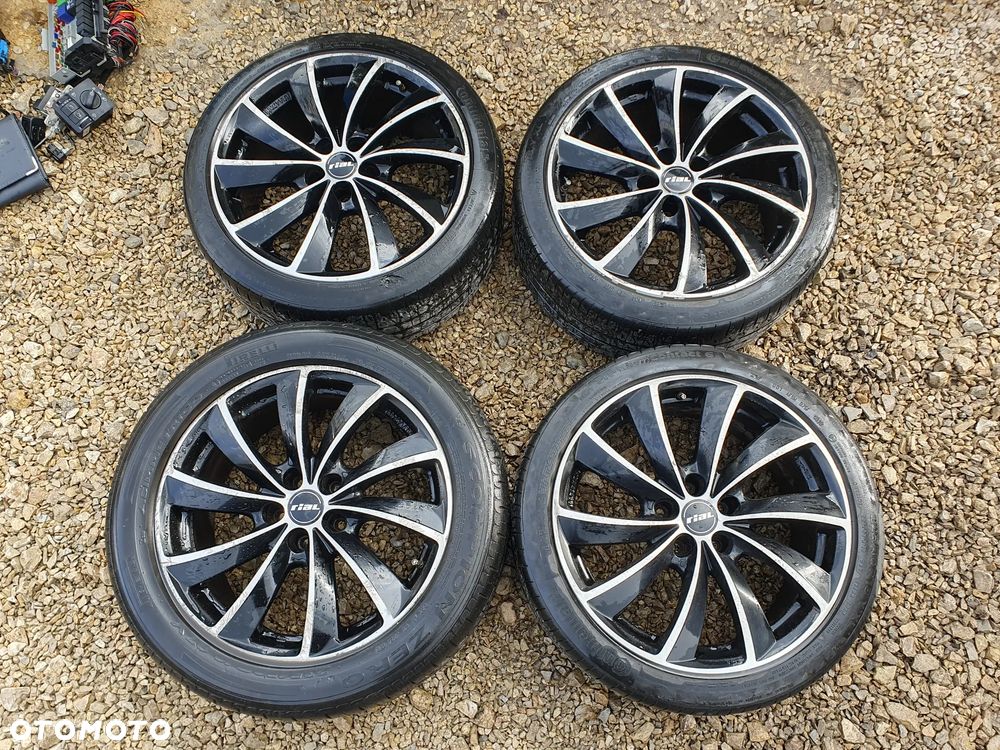 ALFA 159 RIAL FELGI ALUMINIOWE R18 18 8J ET35 5X110 ALUFELGI KBA47465 KOMPLET 4SZT - 1