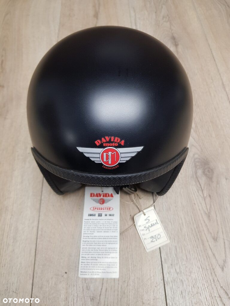 Oryginalny oldskulowy kask motocyklowy Davida Speedster S Oldschool - 3