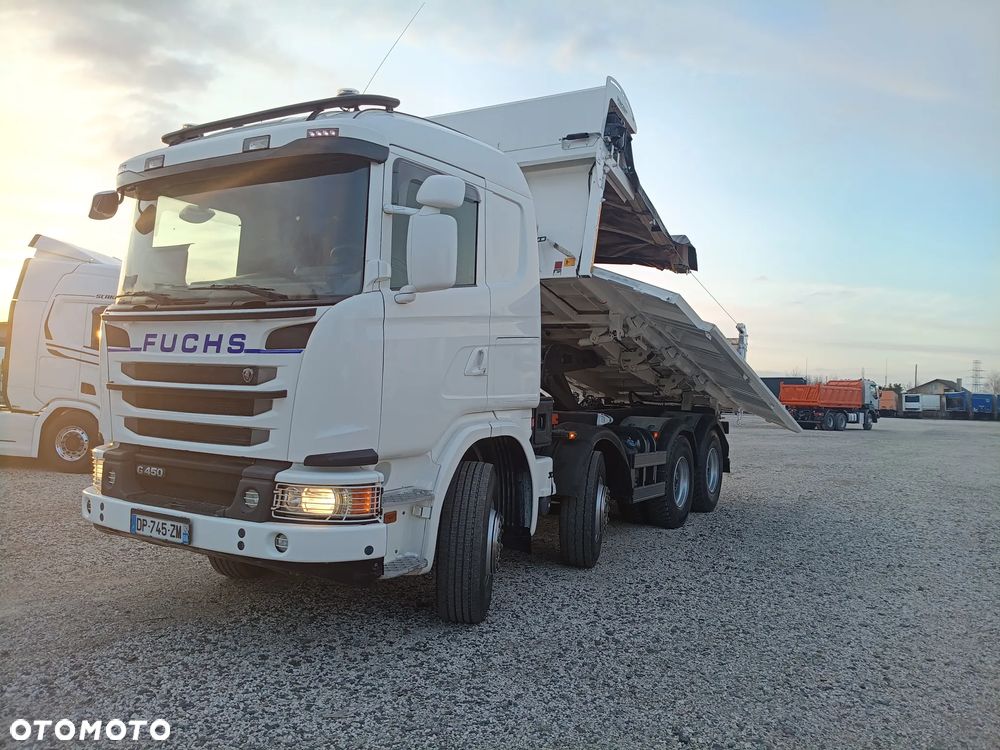 Scania G450 Wywrotka,8x4 Resor, Sypialka,Bortmatik, Meiller, Pełen serwis Scania!!! - 6