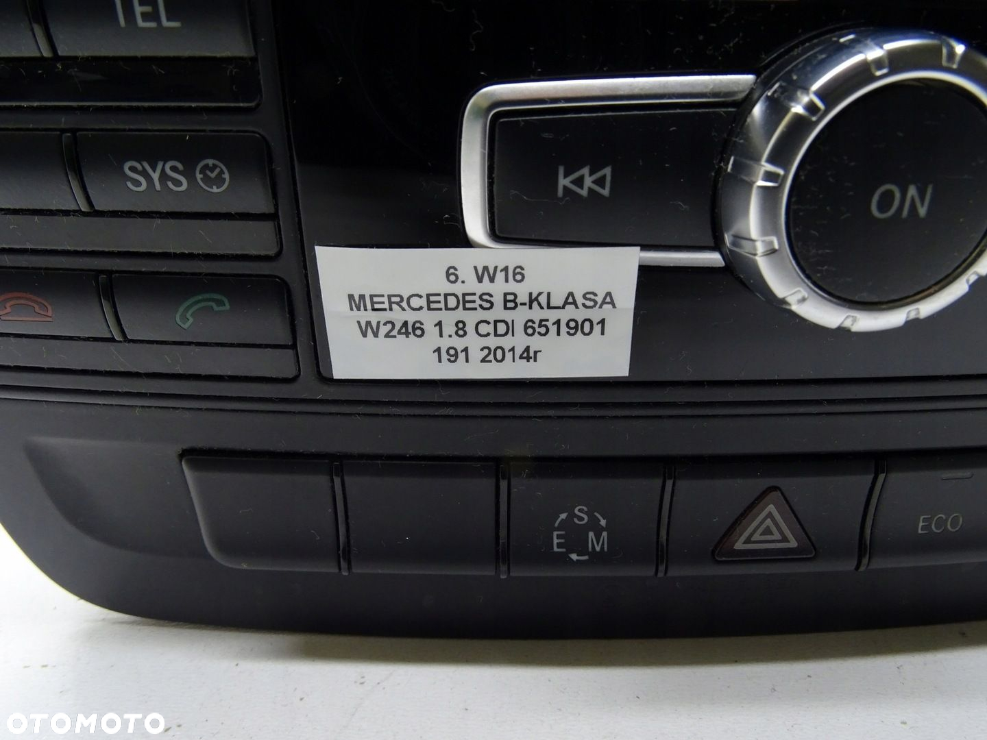 RADIO NAVIGACJA NAVI PANEL A2469009412 MERCEDES W246 B KLASA - 10