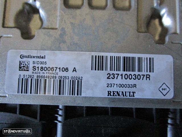 Centralina 237100307R S180067106A RENAULT MEGANE 3 2009 1.5DCI CONTINENTAL - 5