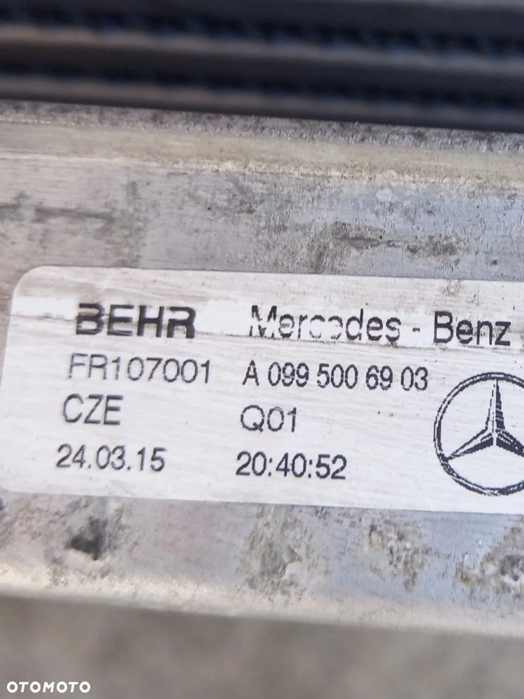 Komplet chłodnic C-Klasa Mercedes W205 180d 200d BluTec - 12