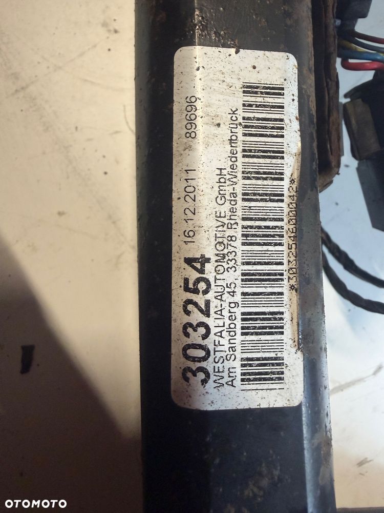 Hak belka Bmw e91 moduły wiązka + przycisk kompletny elektryczny - 4