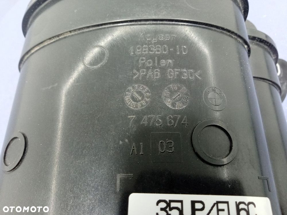 BMW X5 G05 ZBIORNIK FILTR WĘGLA AKTYWNEGO 7475674 - 7