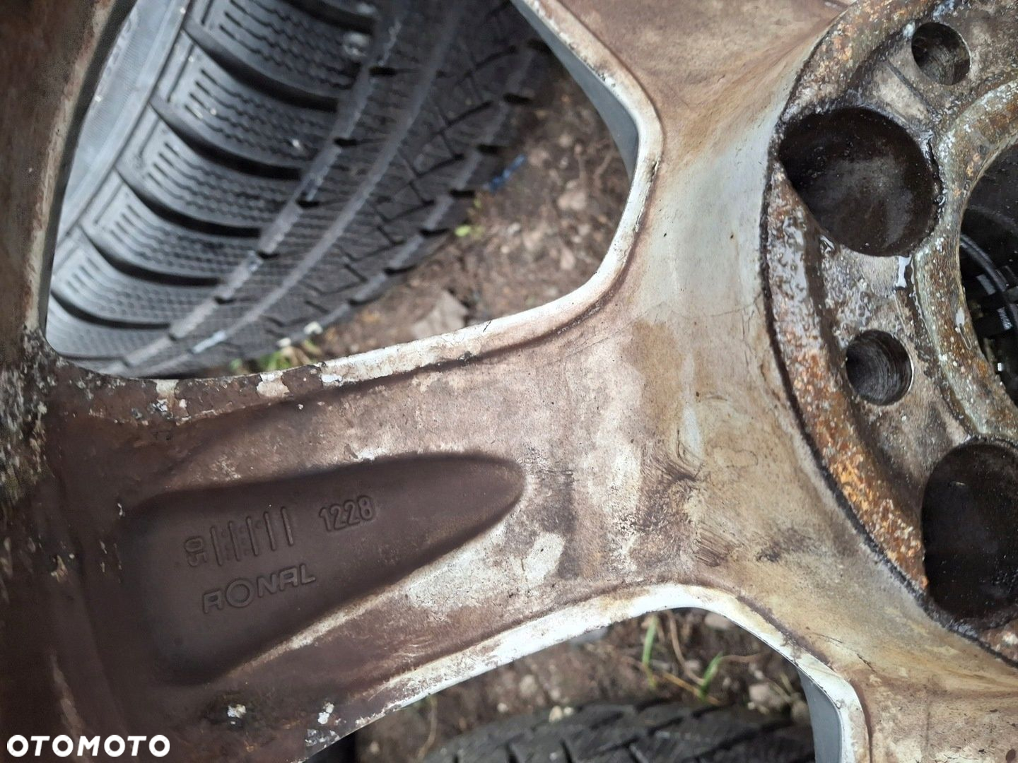 MERCEDES W204 W203 KOŁA 17 FELGI ALUMINIOWE A2034013302 7,5Jx17 ET36 5x112 - 7
