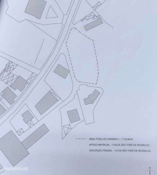 Terreno S. Tomé de Negrelos - Santo Tirso - Grande imagem: 2/3