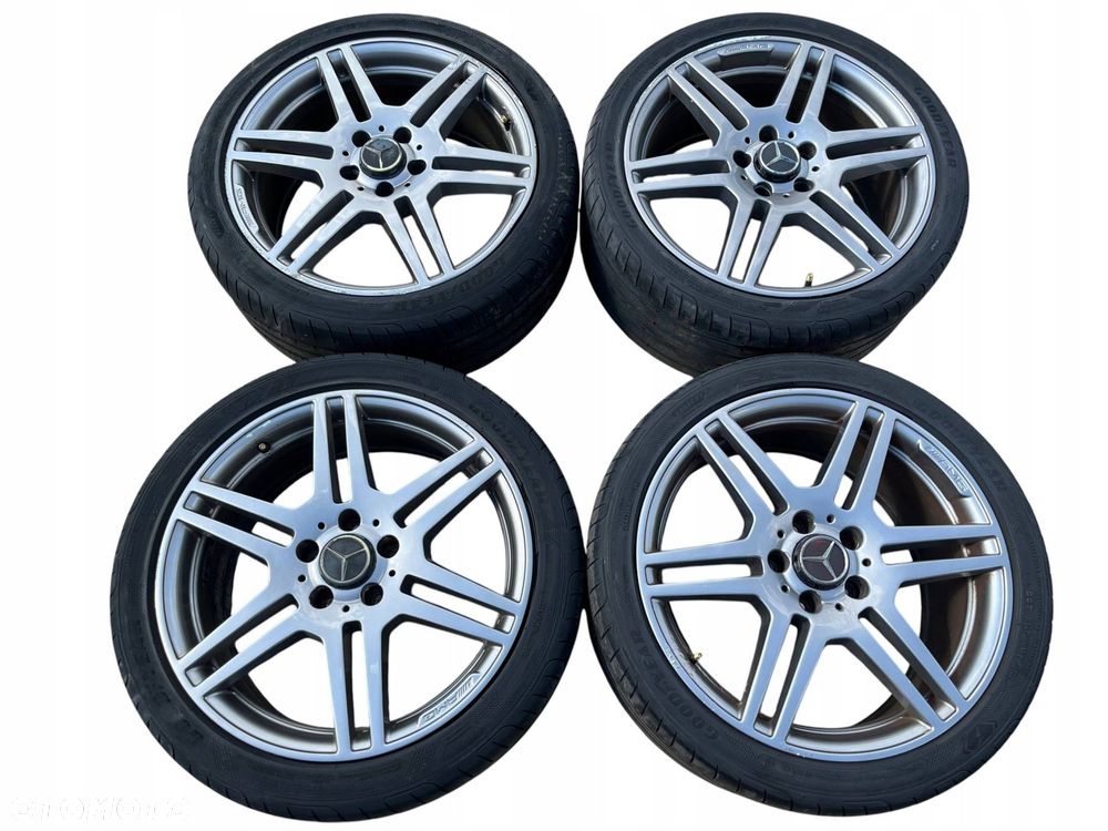 MERCEDES W207 AMG KOŁA FELGI R18 8.5J 8.0J ET49 ET45 KOMPLET A2074011402 - 1