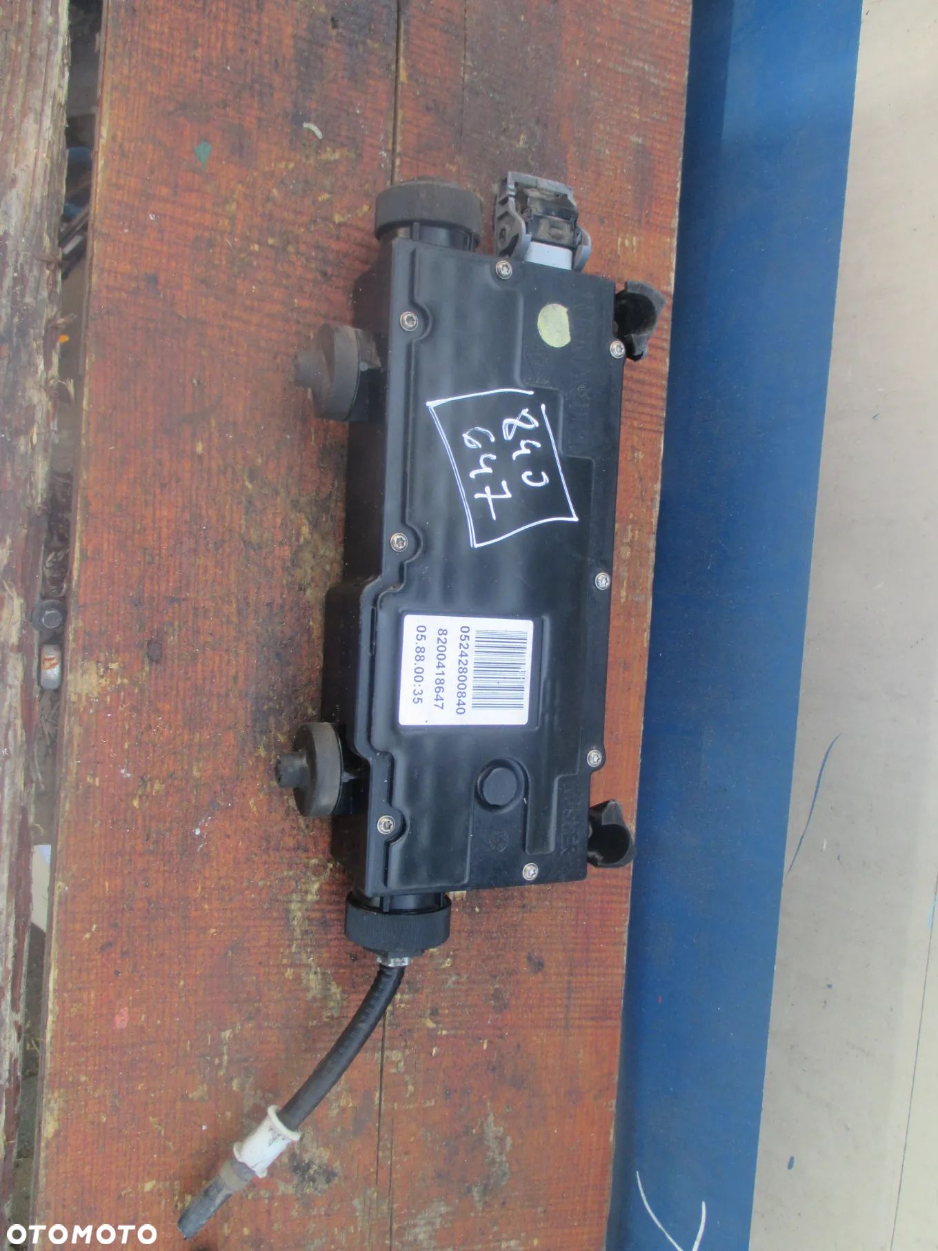 Hamulec ręczny Elektryczny Scenic II 05242800840 8200418647 - 1