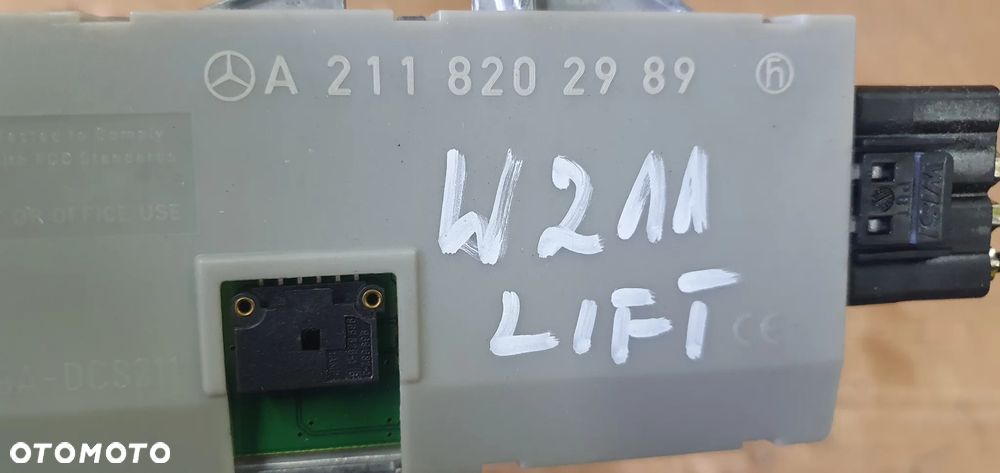 Wzmacniacz anteny moduł Mercedes W211 A2118202989 - 5