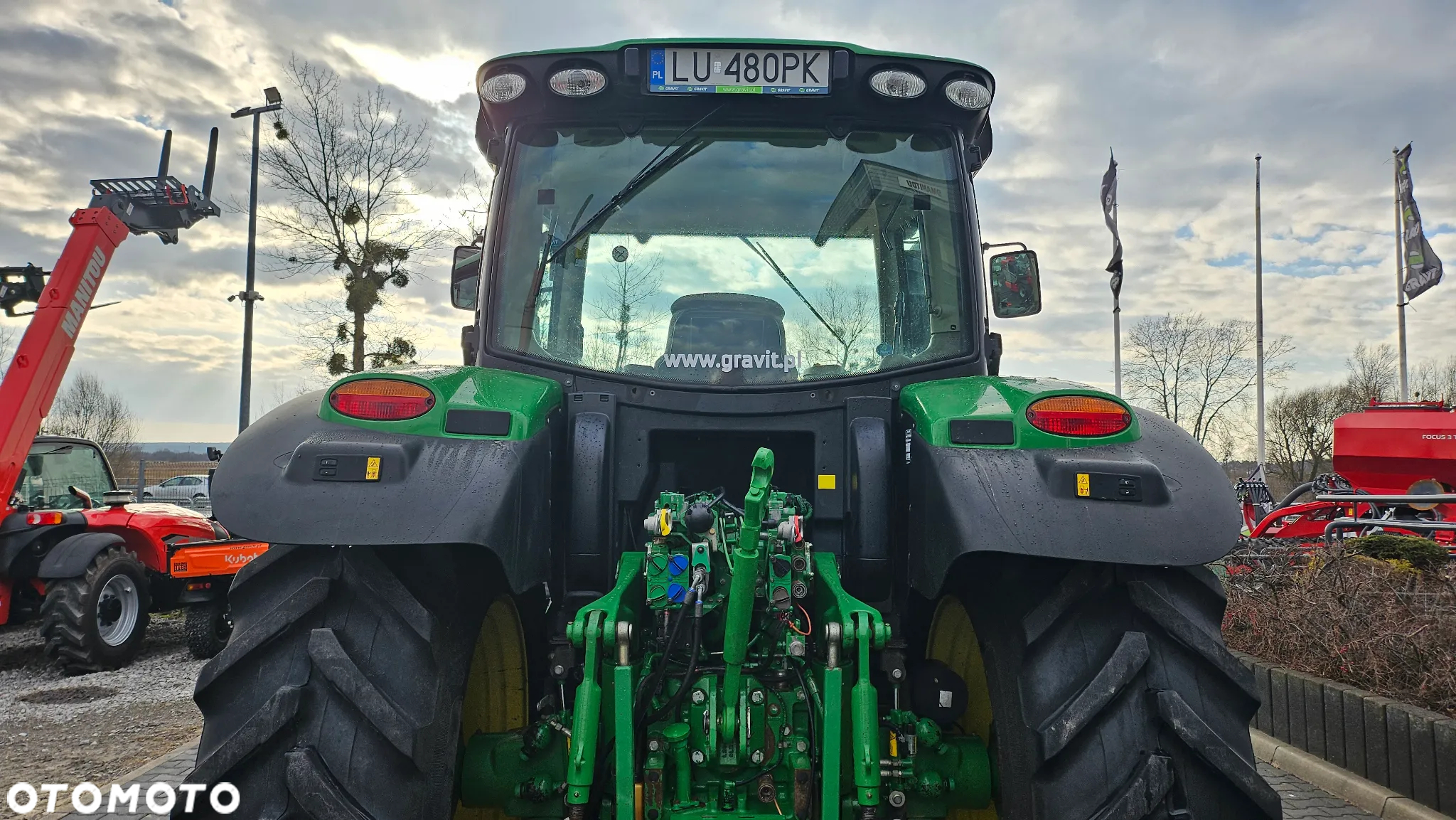 John Deere JD 6150R, AutoPowr 50 km/h, pneumatyka, przedni TUZ + WOM - 9