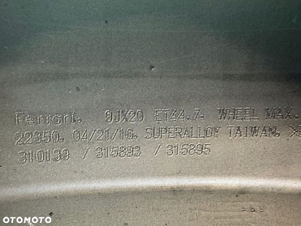 FERRARI 488 PISTA FELGA ALUFELGA 20" 9J ET44.7 ORYGINAŁ - 3