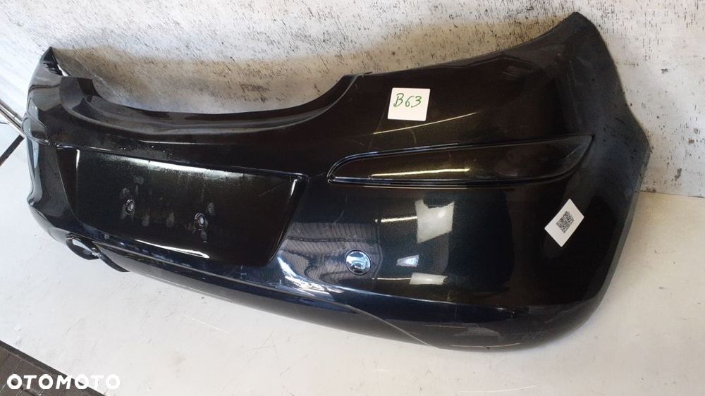 ^ ZDERZAK TYŁ TYLNY DO OPEL CORSA D Z20R CZARNY 5D 5 DRZWI HB - 3