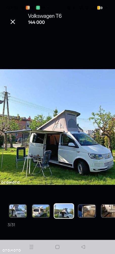 Volkswagen T6, Kempingowy - 2