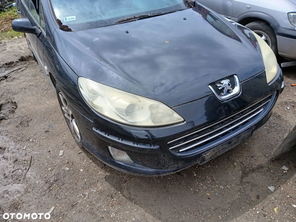 peugeot 407 EXLD maska zderzak lampa grill błotnik drzwi zbiornik paliwa szyba lusterko klamka - 1