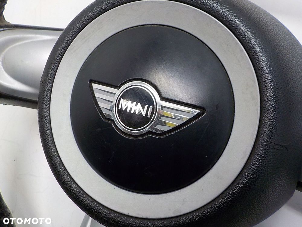 MINI COOPER R52 R55 R56 KIEROWNICA SKÓRA AIRBAG PODUSZKA KIEROWCY - 8