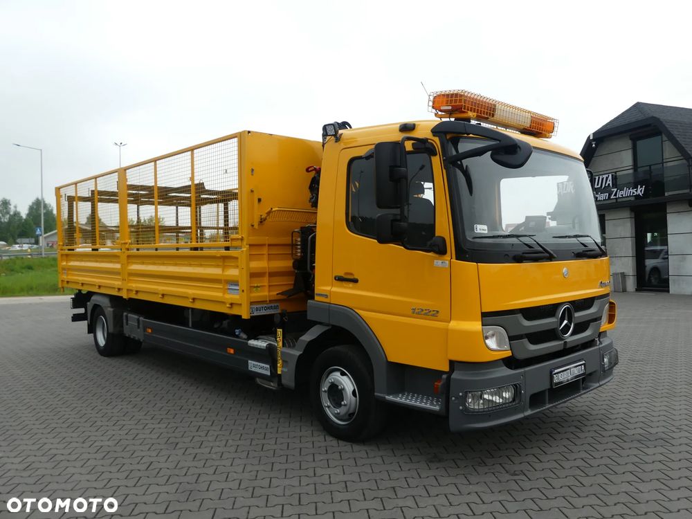 Mercedes-Benz ATEGO 1222 / WYWROTKA 3-STRONNA + HDS SKŁADANY W Z / - 15