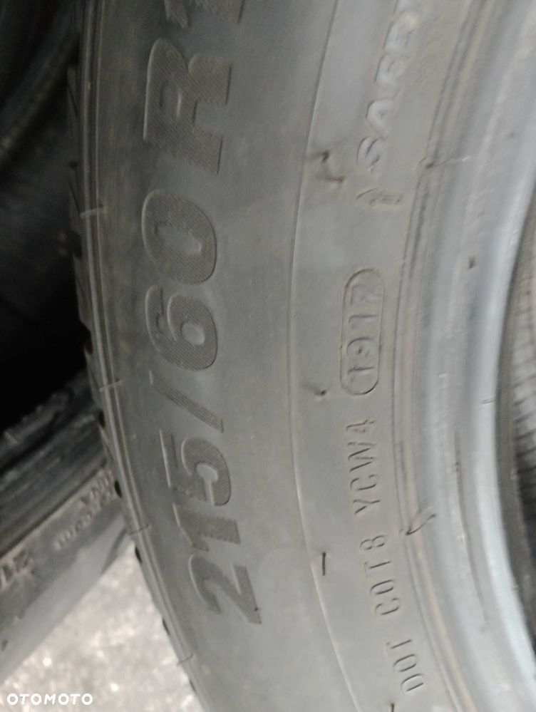 Opony zimowe 215x60 R16 KUMHO zima 215/60/16 - para 2 sztuki 8MM - 8