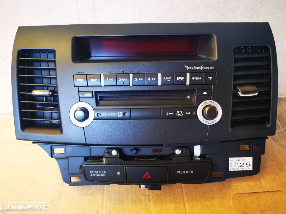 MITSUBISHI OUTLANDER BOTÕES RÁDIO R072 - 1