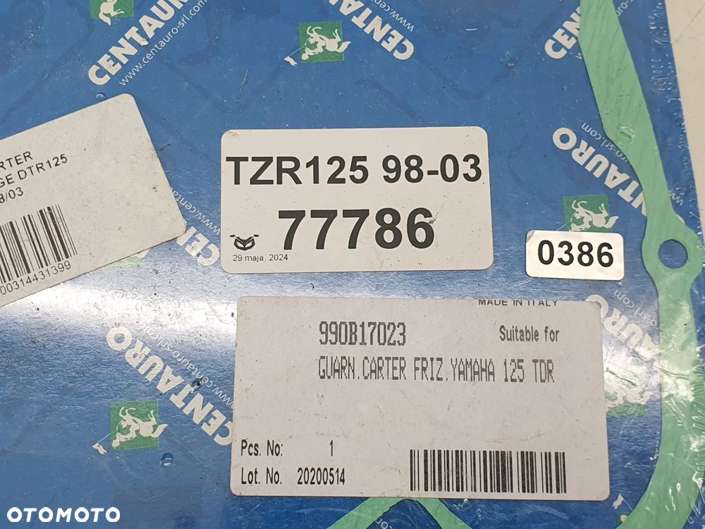 YAMAHA TZR 125 98-03 USZCZELKA POKRYWY SPRZĘGŁA - 2