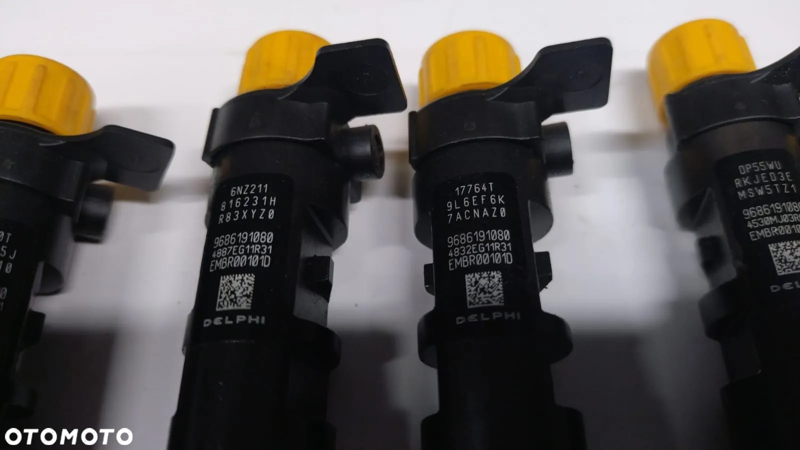 WTRYSKIWACZ WTRYSK PEUGEOT CITROEN FORD FIAT OPEL DELPHI 9686191080 NO 100/161 - 2