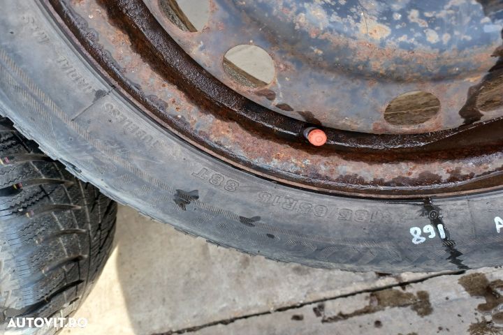 Jante tabla cu anvelope 15 - set 185/65 R15 Opel Astra G [1998 - 2009 - 6