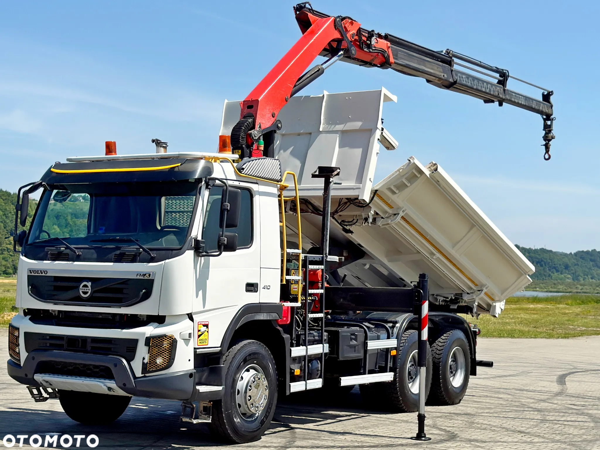 Volvo FMX 410 * WYWROTKA 4,70 m + PK 14002 - EH B + PILOT / 6x4 - 3