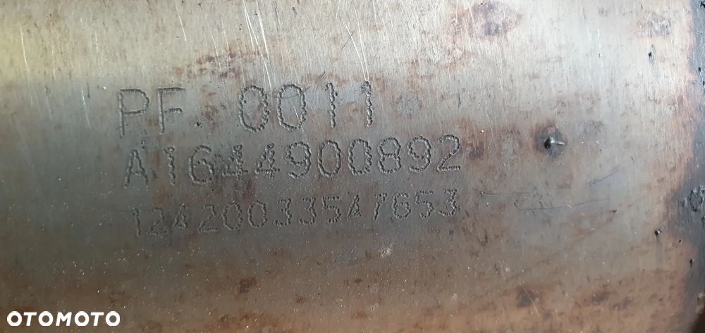 Filtr cząstek stałych DPF katalizator Mercedes ML W164 3.0 CDI A1644900892 - 11