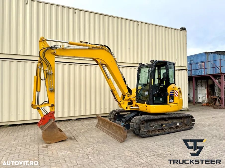 Komatsu PC80MR-5 | JoyStick | Vopsea Originala | AC - 1