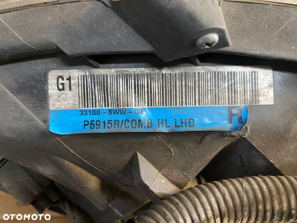 lampy honda cr-v III xenon komplet eu całe - 9