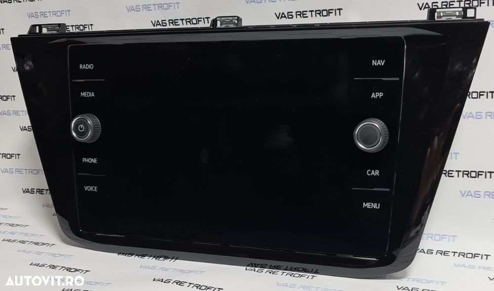 Display Navigatie VW Tiguan 2 II MIB 2 + Rama Adaptoare 8 Inch MIB2 - 2
