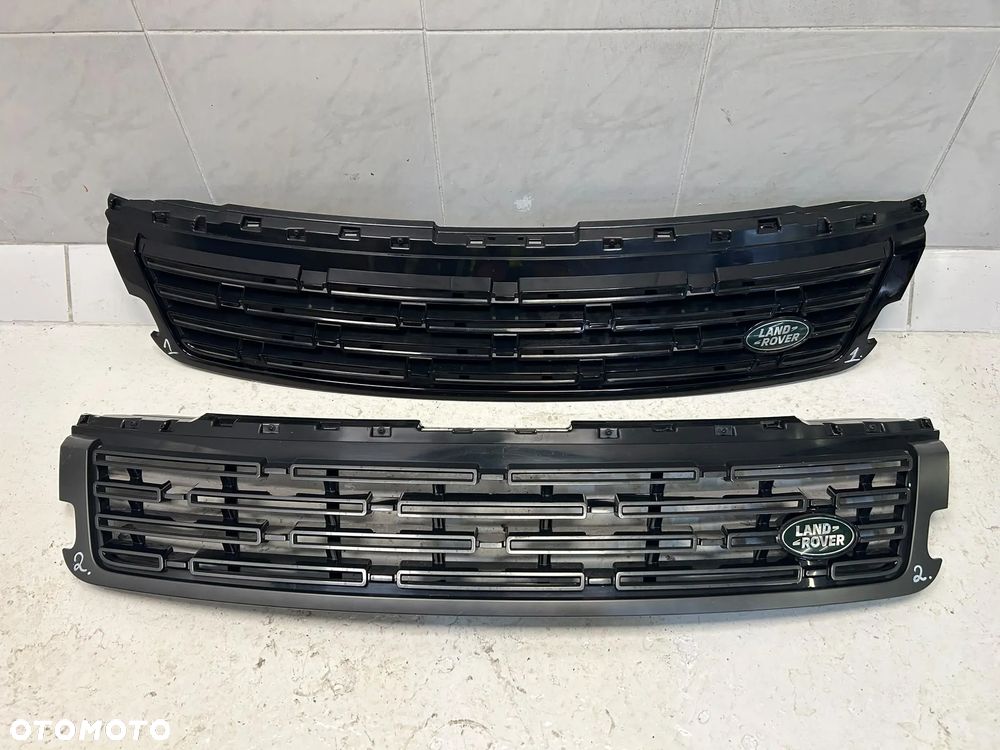 RANGE ROVER SPORT III L461 22- GRILL ATRAPA CHŁODNICY ZNACZEK ORYGINAŁ - 2