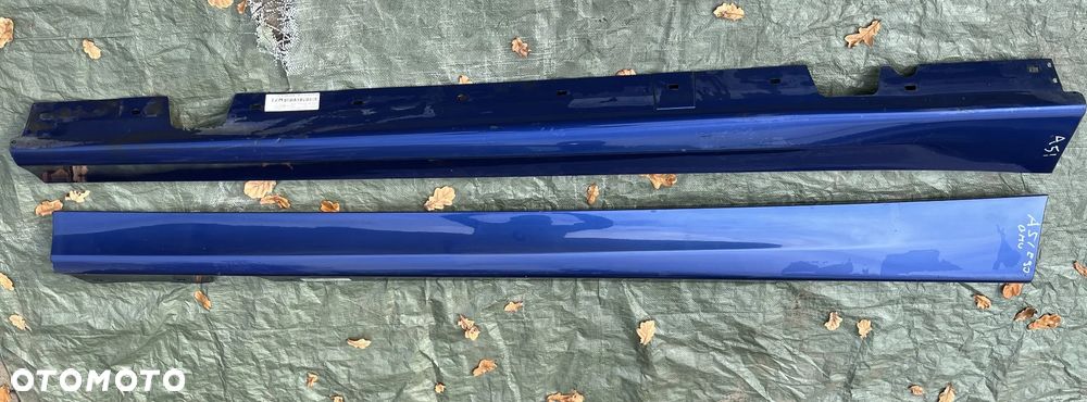LISTWY PROGOWE NAKŁADKI PROGOWE BMW E90 A51 MONTEGOBLAU - 1