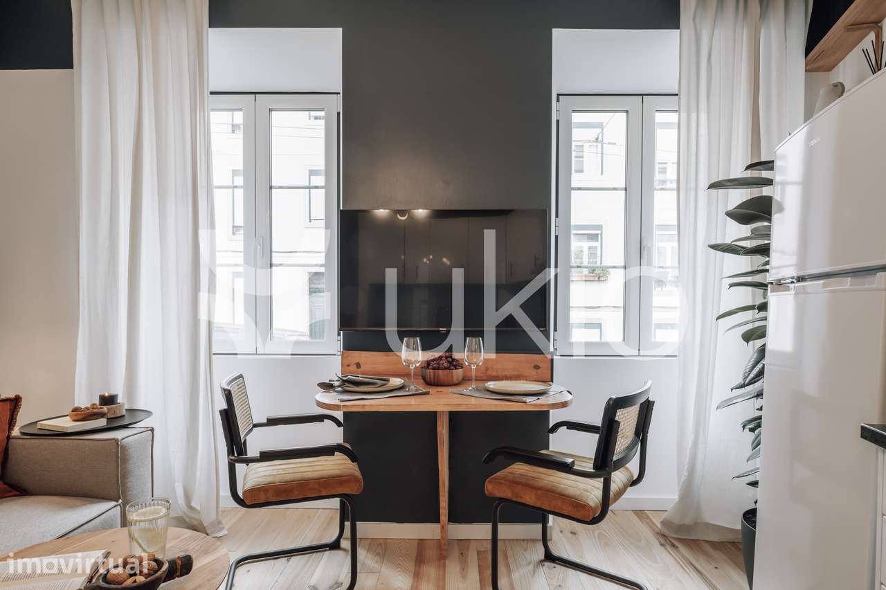 Apartamento T1 com terraço em Anjos - Grande imagem: 3/22