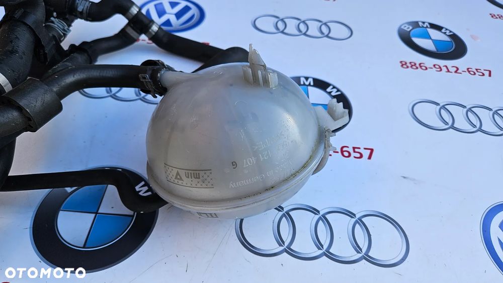 VW Tiguan II 5NA LIFT Audi Q3 83A 2.0 TDI Przewód wody Rura Wąż płynu chłodniczego 5QF122101BJ 5Q0121619D 5G0965567 - 11