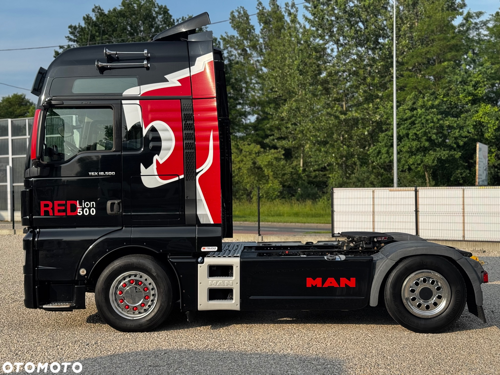 MAN TGX/ RED LION 500/ Z NIEMIEC/ RETARDER - 8