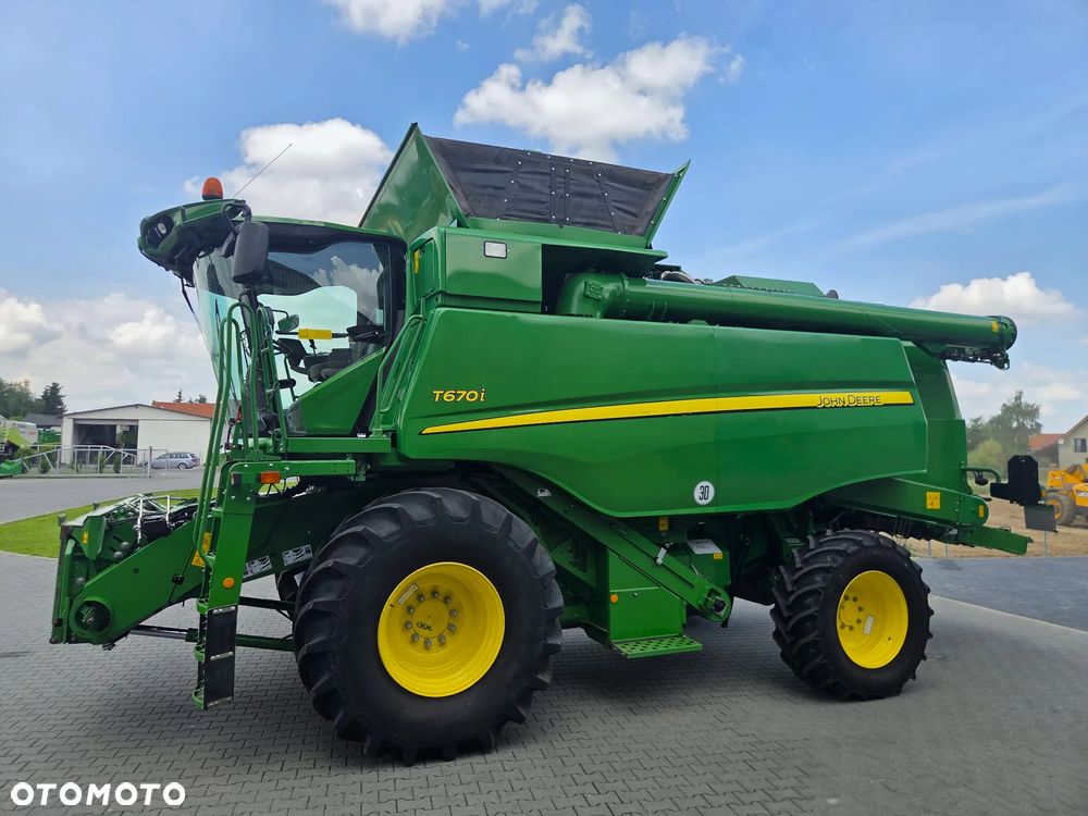 John Deere T670i 2018 Rok, heder 730X, GPS, Najnowsza i Najbogatsza Wersja, Nie Malowany, Stan Idealny - 2